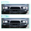 Toyota 1 Pair Front Headlight Bumper Grille Filler