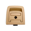 BMW E70 X5 E71 X6 (2007-2013) Beige / Black Trunk Mat Carpet Handle
