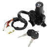 Kawasaki ZX6R ZX9R Black Ignition Switch & Key Set (2000-2002, 1994-2003)