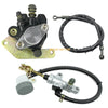 Yamaha Warrior Rear Brake Caliper Master Cylinder Hose (1987–2004)