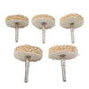 Polishing Stainless Steel 5 x 2" Sisal Cloth Buffing Wheels