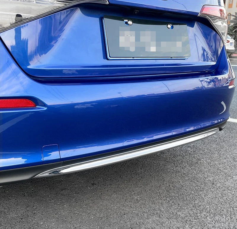 Honda Civic Sedan Rear Bumper Chrome Cover Trim (2022-2023)