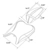 Kawasaki Ninja 400 Z400 Rider & Passenger Seats (2018-2024)