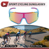 Motorcycle Goggles Motorcycle Riding Multicolor Lens Blue Red Spots Frame PC