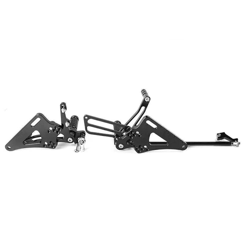 Honda CB400 VTEC (2000-2007) - Black GP Shift Kit Aluminum Rear Footpegs