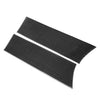 Benz C E GLC Class Carbon Black Console Armrest Storage Box Cover (2015-2023)