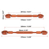 Motorcycle Set Universal 22mm 321g Aluminum Alloy Balance Bar Crossbar