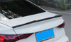 Audi A3 S3 2021-2023 Carbon Fiber Sedan V Style Rear Trunk Spoiler Wing