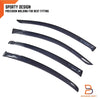 Mazda 3 BK Sedan Weather Shield Window Visor Rain Guard (2003-2009)