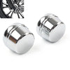 Harley Touring Road Street Glide Softail Sportster Front Axle Nut Cap Cover