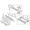 Subaru Crosstrek, Forester 10 x Cowl Panel Retainer Clips (2013-2023)