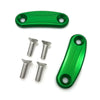 Kawasaki NINJA400 Green Rearview Mirror Block Off Plates (2018-2021)