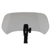 Universal Motorcycle - Gray Large Front Windshield Deflector