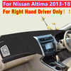 Nissan Altima Leather Dashboard Dash Cover Protector Pad Mat