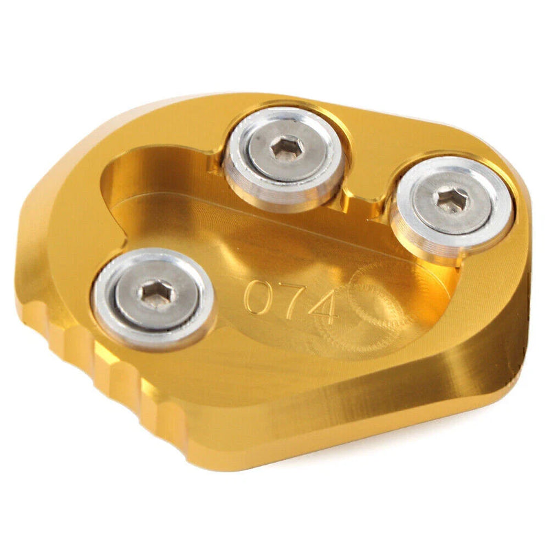 YAMAHA YZF-R6 Gold Kickstand Side Stand Plate Extension Pad (2017-2018)