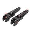Ducati 696 796 M1100 Passenger Rear Footrests Pegs (2008-2014)