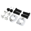 Harley Road King Vented Fairing Mounting Hardware Clamps (1983-2013)