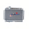 Rover MG MGA 1500 / 1600 / 1622 5ROW Aluminum Radiator & Fans (1955-1962)