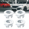 Toyota 4 x Silver Tone Bumper PDC Parking Sensor Retainers