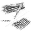 Metric Countersink & Deburr Tools 6pc HSS Drill Tap Set M3-M10
