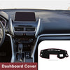 Mitsubishi Eclipse Cross 2018-2024 Black Red Dashboard Cover Mat
