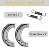 Yamaha Kodiak 400 YFM400FW 2 x Rear Brake Shoes (1993–1999)