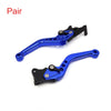 Yamaha 2 x Pair Blue Motorcycle Brake Clutch Levers Handlebars