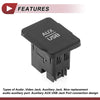Nissan Sentra (2014-2018) Black 1 Pc AUX USB Jack Port