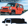 Suzuki MR52S / MR92S (2020-2024) Black Blue 1 Set Dashboard Cover Mat