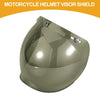 Universal Motorcycle Helmet Visor Shield Anti-UV Black