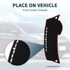Honda City Grace 2008-2013 Sun Protector Pad Black Red Dashboard Cover Mat