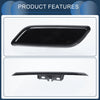 Honda Accord VIII 2011-2013 Black 1 x Front Left Washer Nozzle Cover