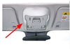 Jeep Renegade Interior Reading Light Frame Cover Trim (2015-2018)