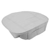Lexus RX350 RX450H Grey PU Leather Driver Bottom Seat Cover (2010-2015)