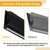 Nissan Murano 2009-2014 Side Vent Visor Black 1 Set Window Deflectors
