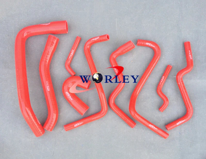 VT-VX Statesman & Commodore 3.8L V6 L67 Red Silicone Hose (1997-2004)