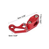 Motorcycle Front Brake Line Hose Clamp Red