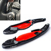 Jaguar XF XJ XE XFL 2 x Carbon Fiber Shift Paddle Extensions (2016-2023)