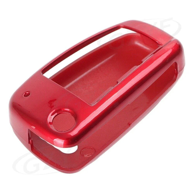 Audi A3 A4 Q7 R8 Key Shell Cover Flip Remote Fob Gloss Red
