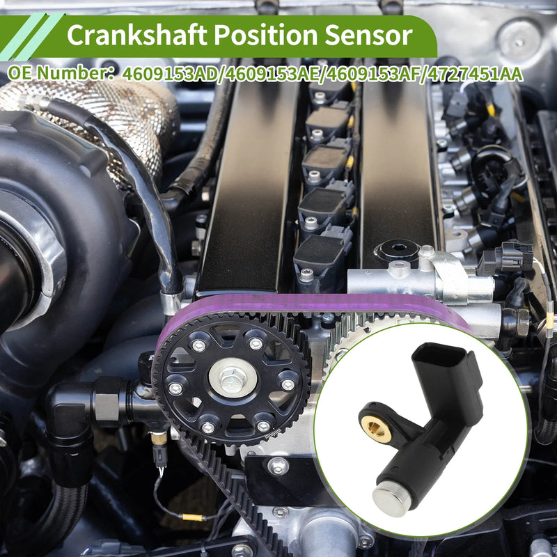 Jeep Wrangler 4.0L (2002-2006) 1 Pc Crankshaft Position Sensor
