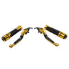 Honda CBR1000RR Gold Extendable Brake Clutch Levers & Handlebar Grips (2004-2023)