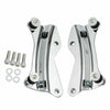 Harley Touring Chrome Stealth Luggage Rack Docking Hardware (2014-2024)