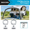 Boat Caravan Stainless Steel Awning Rail Stoppers Screws