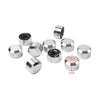 Harley Dyna Softail 10 x CNC 11mm-14.6mm Engine Bolt Topper Caps Covers