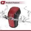 Hyundai Tucson 2015-2018 Black Red Faux Leather Gear Shift Knob Cover