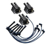 Mitsubishi Triton MK 3.0L 3X Ignition Coil Pack & Lead Kit (1996-2003)