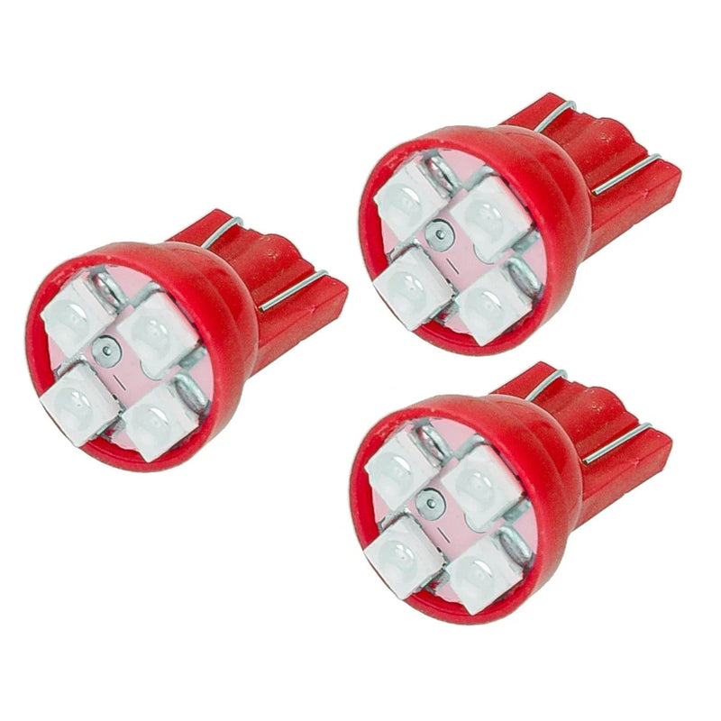 Car 10 x T10 W5W 168 194 4-SMD LED Dash Gauge Lights (Various Years)