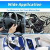 Car Boat RV Motorcycle 52mm Fuel Level Gauge Black Housing Black Dial