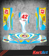 Tony Kart OTK M6 Custom KART ART Sticker Kit