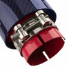 Car Exhaust - 2.5 Inlet, 3.5 Inch, Universal Fit 63mm Tail Pipe Tip